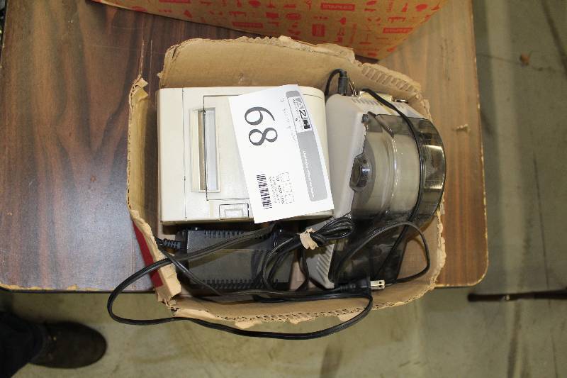 lot 68 image: Lot of (2) Sale Receipt Printers