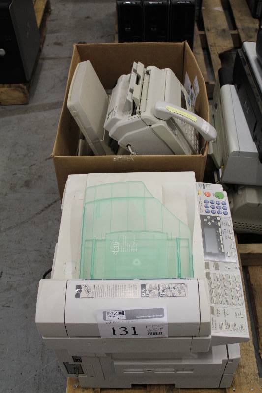 lot 131 image: 12 Pallet Lot of (4) Printers