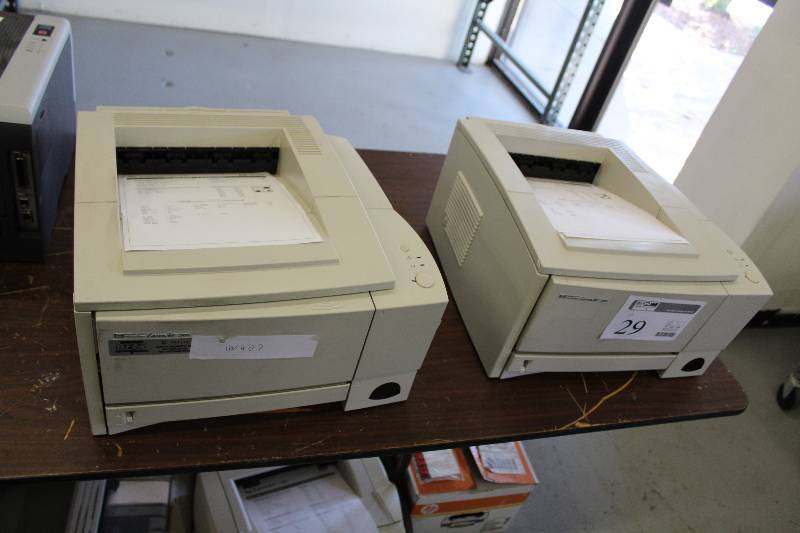 lot 29 image: Lot of (2) HP LaserJet 2100 Printers