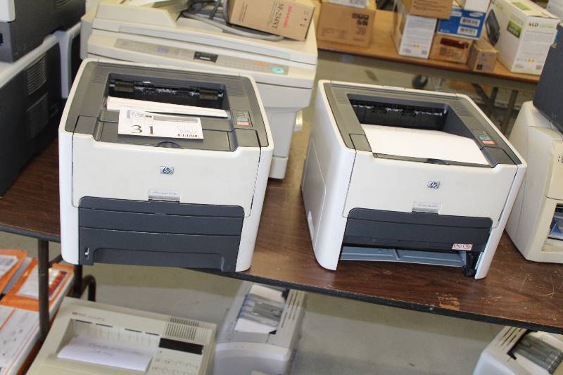lot 31 image: Lot of (2) HP LaserJet 1320 Printers