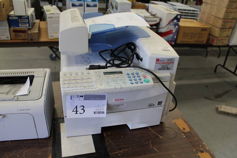 lot 43 image: Ricoh FAX 3320L Printer