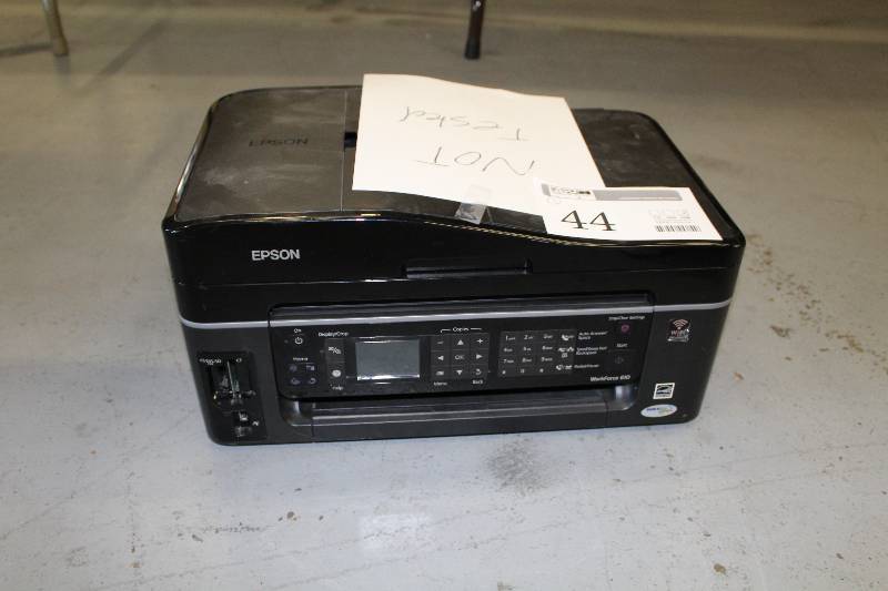 lot 44 image: Epson WorkForce 610 Printer