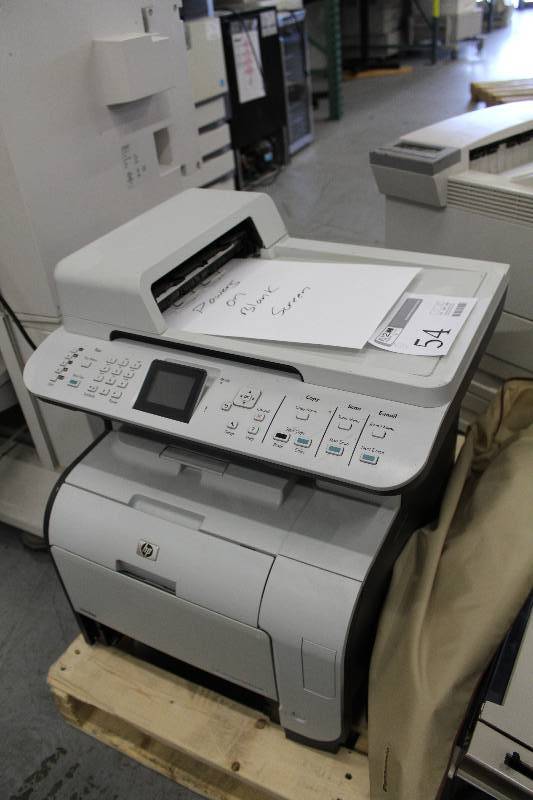 lot 54 image: HP Color LaserJet CM2320nf MFP Printer