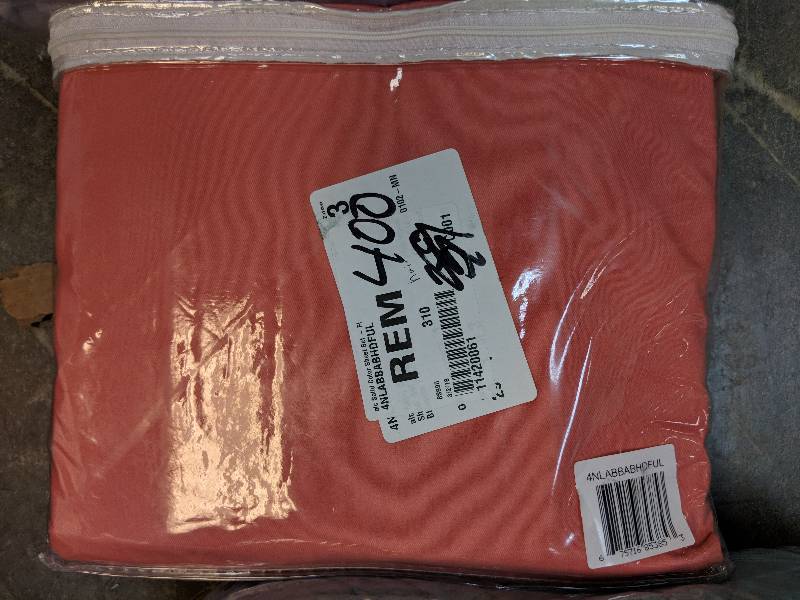 lot 400 image: alcove Solid Color Microfiber Sheet Set - Blossom Full