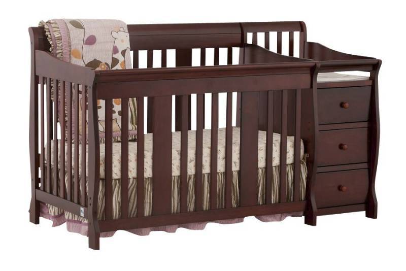 Kimball Kids Riley 4 In 1 Convertible Crib And Changing Table