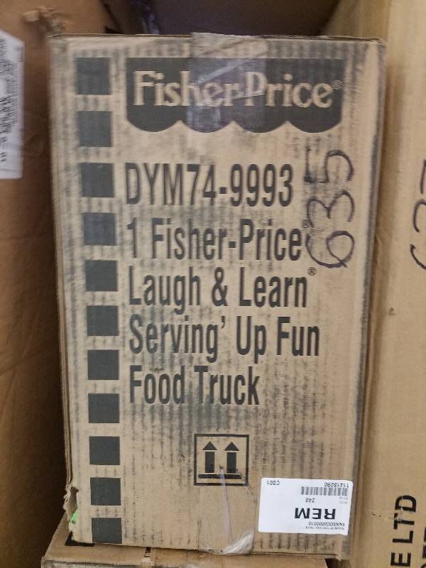 lot 635 image: Fisher-Price Laugh & Learn Servin Up Fun Food Truck