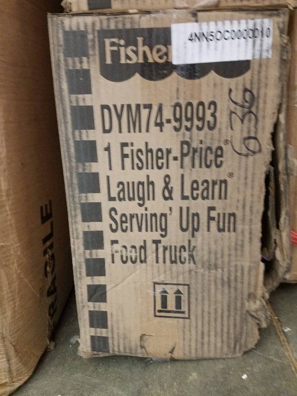 lot 636 image: Fisher-Price Laugh & Learn Servin Up Fun Food Truck
