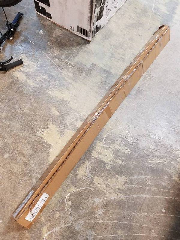 lot 756 image: Portsmouth Home Twisted Telescoping 62 to 144 Curtain Rod - Bronze