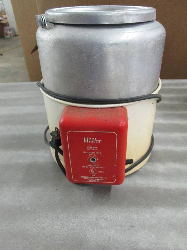 lot 159 image: Vintage Home Health Milk Pasteurize...