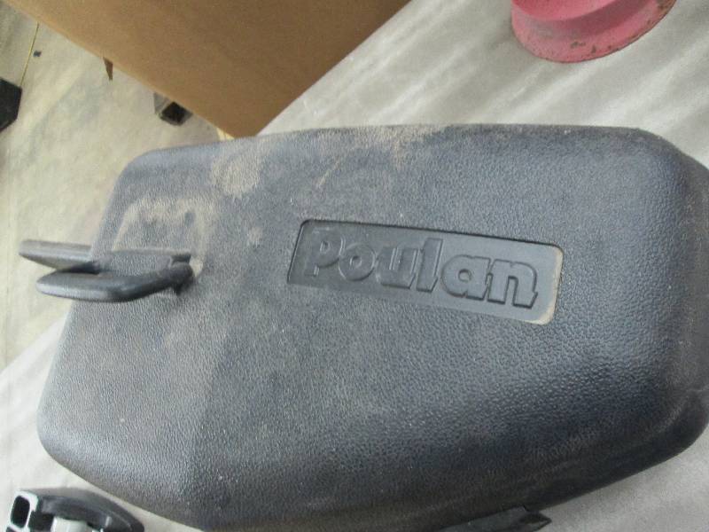 lot 161 image: Poulan Chain Saw Case...