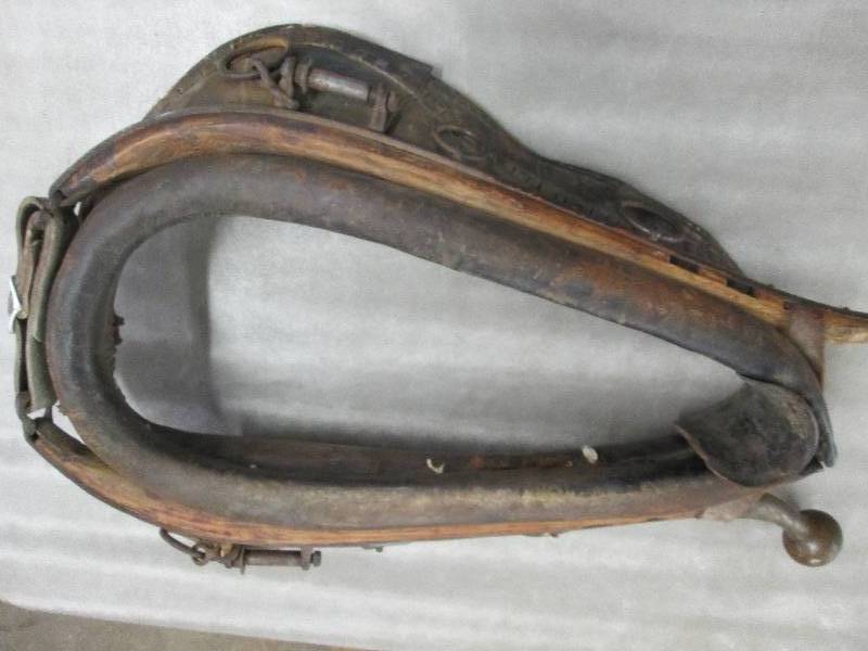 lot 181 image: Antique Horse Collar...