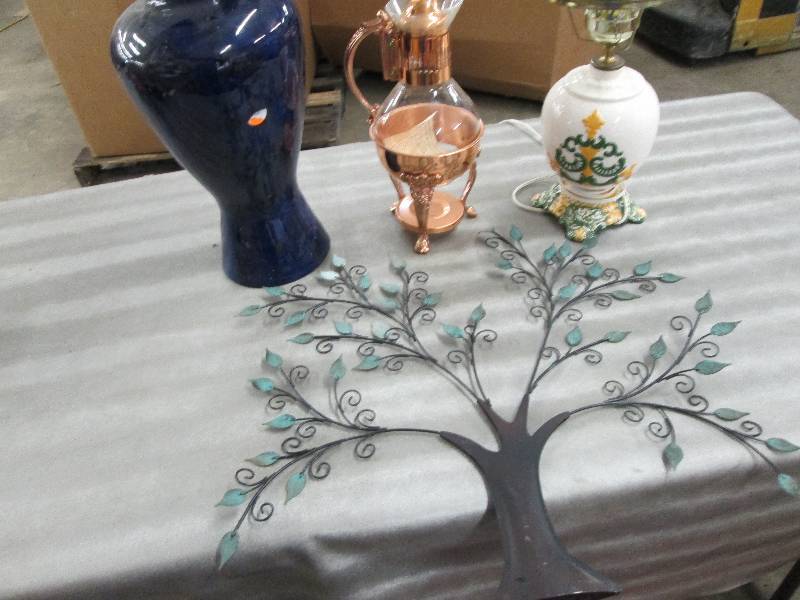 lot 186 image: Urn, Copper & Brass Coffee Cafae, H...