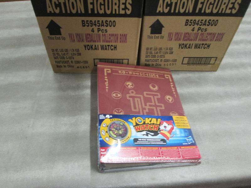 lot 208 image: 2 Cases of 4(8) Yo Kai Watch Medall...
