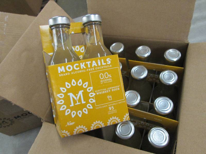 lot 211 image: 2 Cases of 16 Mocktails Scottish Wh...