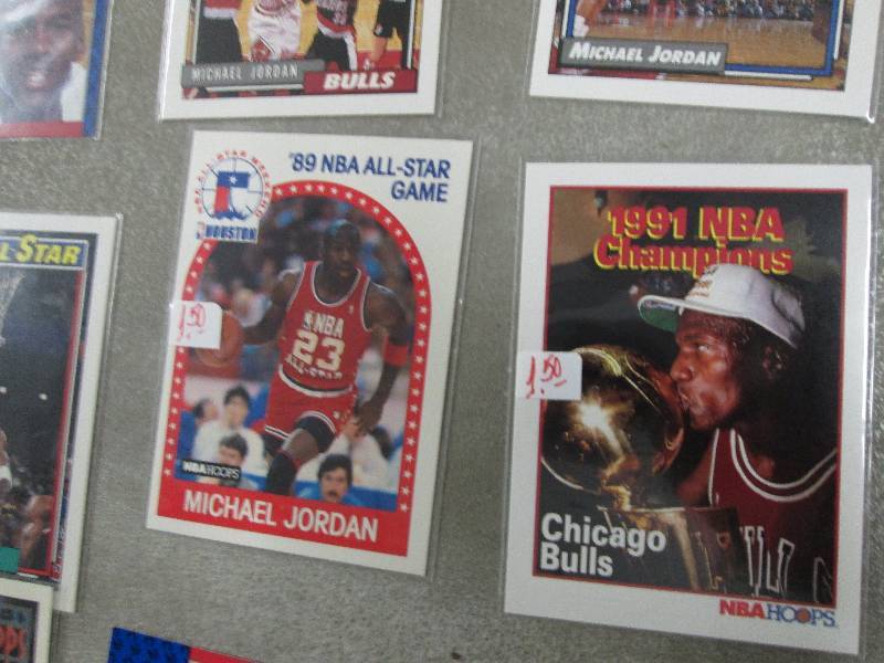 lot 102 image: 20 Michael Jordan Cards...