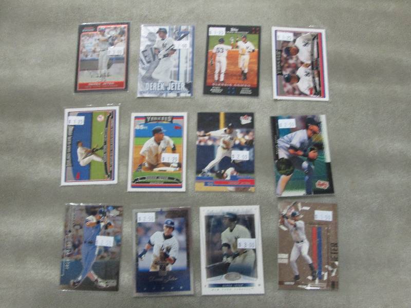 lot 106 image: Derek Jeter Cards...