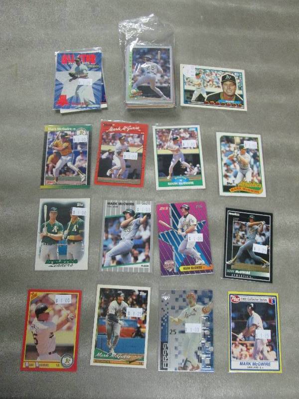 lot 146 image: 50 Mark McGwire Cards...