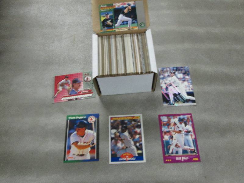 lot 147 image: 200 Wade Boggs Cards...
