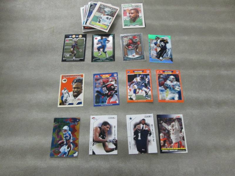 lot 148 image: 40 Football Rookie Cards...