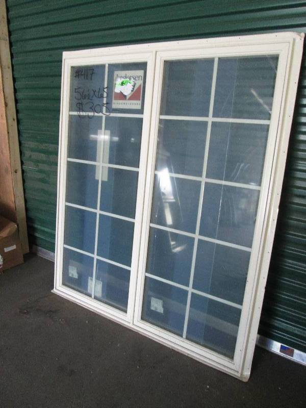 lot 6 image: Andersen Windows Crank Out56.5 x 65...