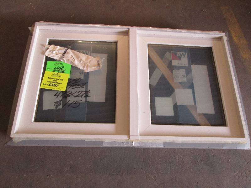 lot 12 image: Andersen Windows 47.25 x 27.25 inch...