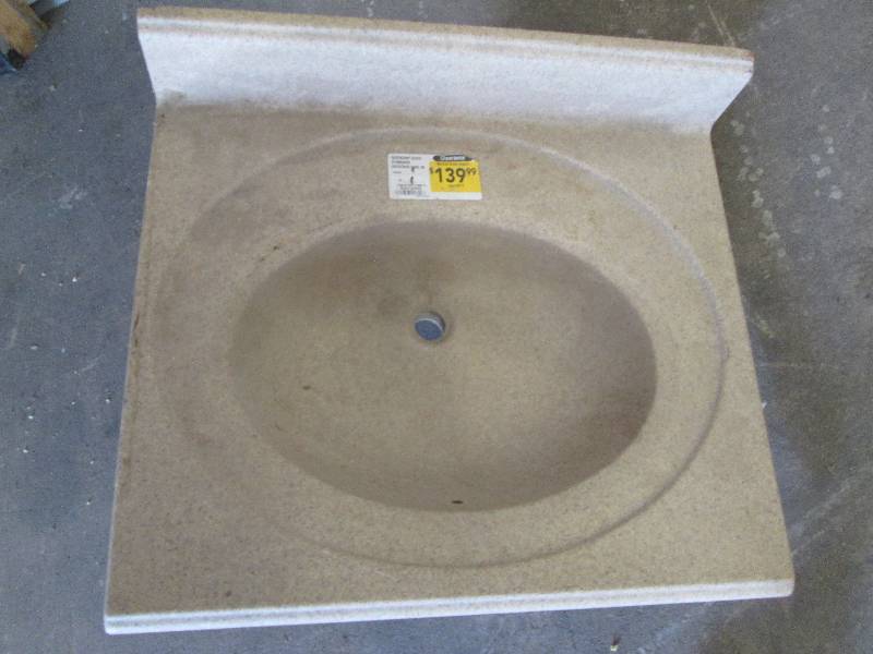 lot 27 image: Standard Recessed Oval Sink 25 x 22...
