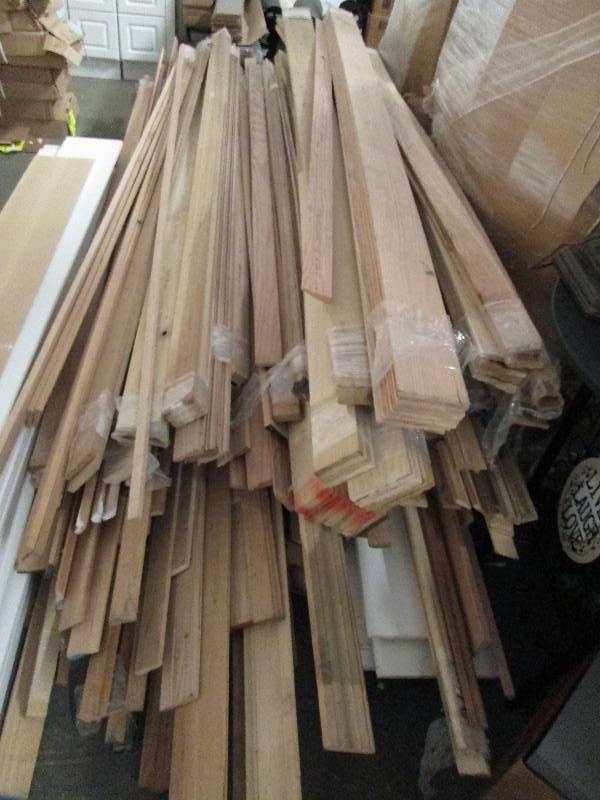 lot 30 image: Huge Lot of Pine & Hardwood Trim...