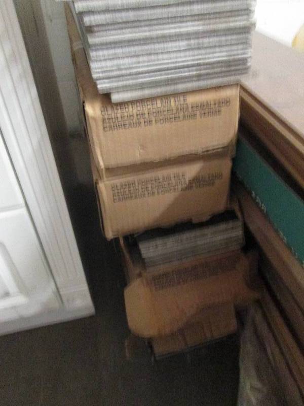 lot 34 image: 7 Cases Glazed Porcelain Tile...