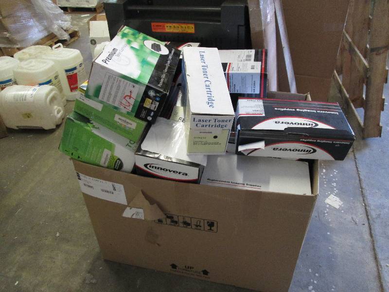 lot 40 image: Large Lot of Replacement Toner & Pr...