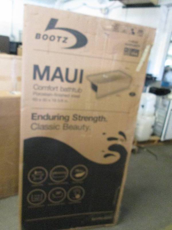 lot 42 image: Maui Comfort Bathtub 60 x 30 x 16 5...
