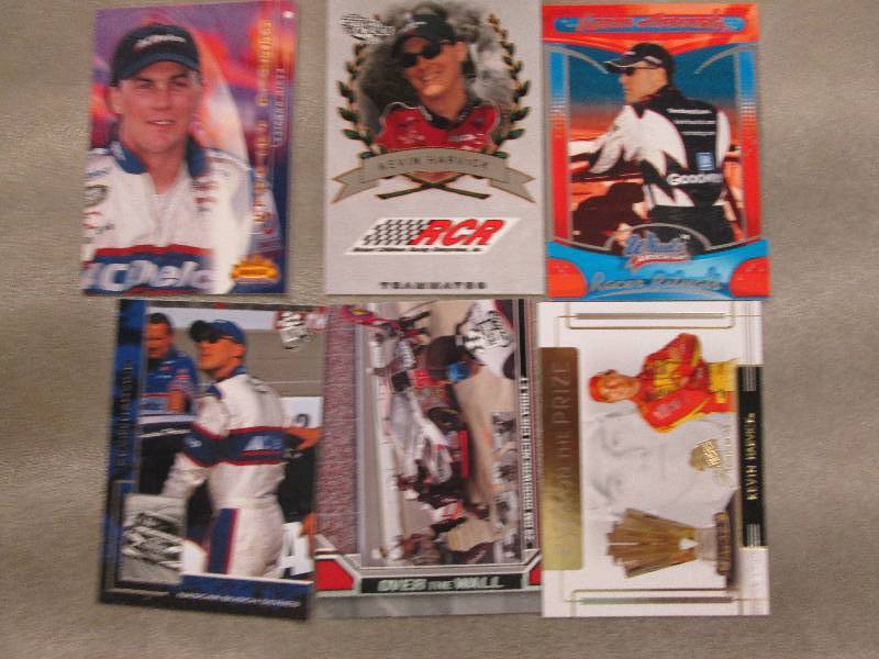 lot 53 image: 50 Kevin Harvick Cards...