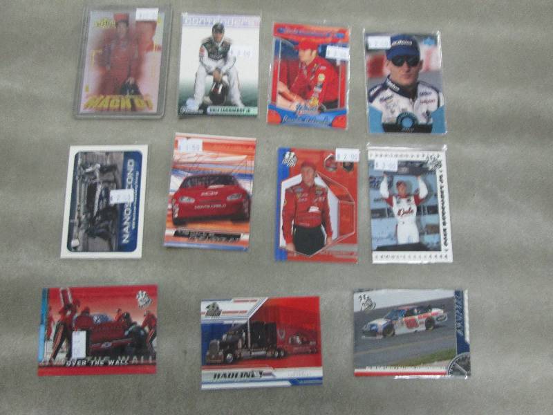 lot 54 image: Dale Earnhardt Jr. Cards...