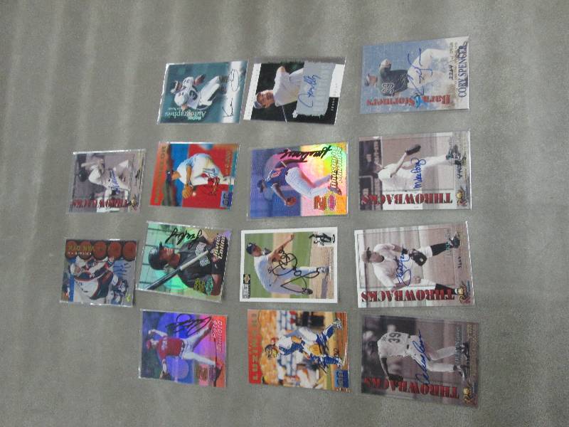 lot 61 image: Lot of Autographed Cards...