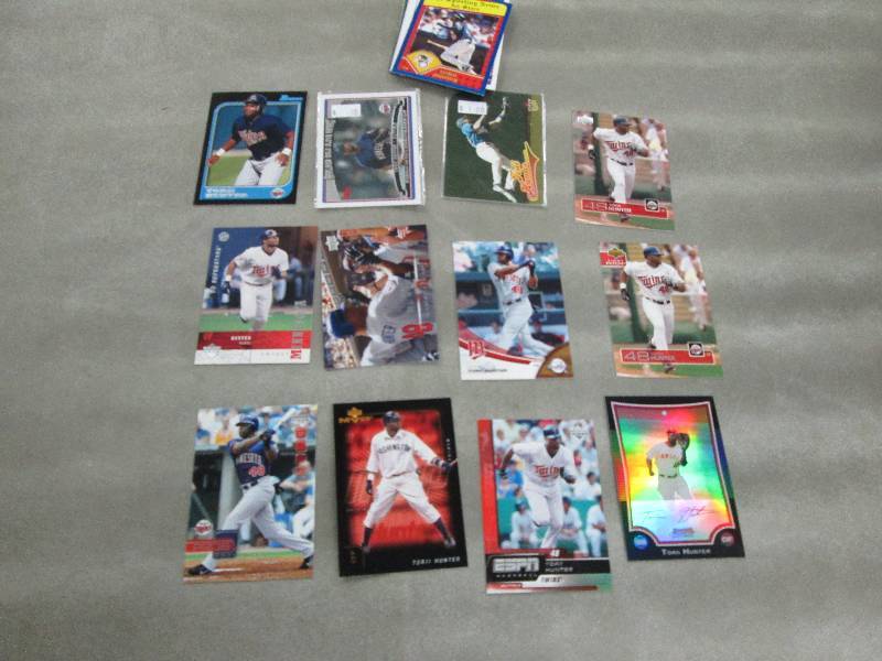 lot 62 image: Lot of Tori Hunter Cards...