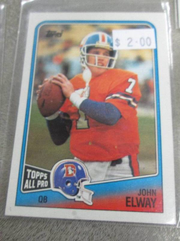 lot 82 image: 20 John Elway Cards...