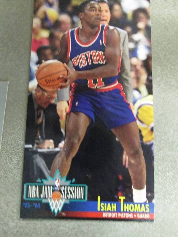 lot 87 image: 600 Isiah Thomas Cards...