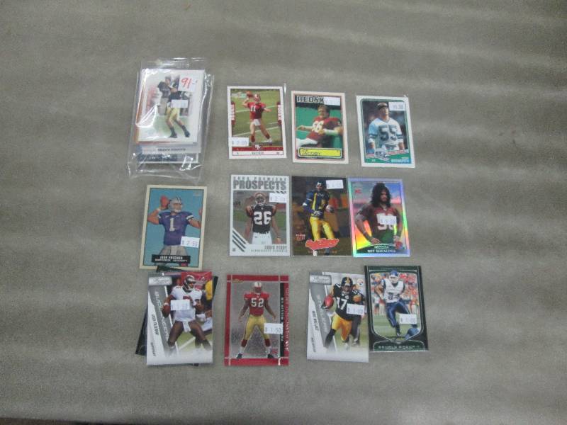 lot 91 image: 20 Football Rookie Cards...