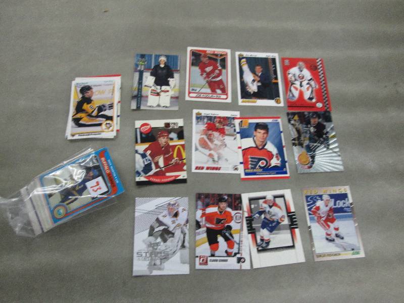 lot 93 image: 50 Hockey Stars Cards...