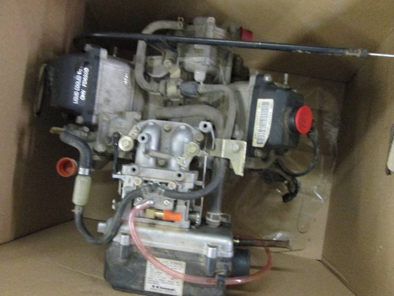 lot 45 image: Kawasaki Liquid Cooled Engine ...