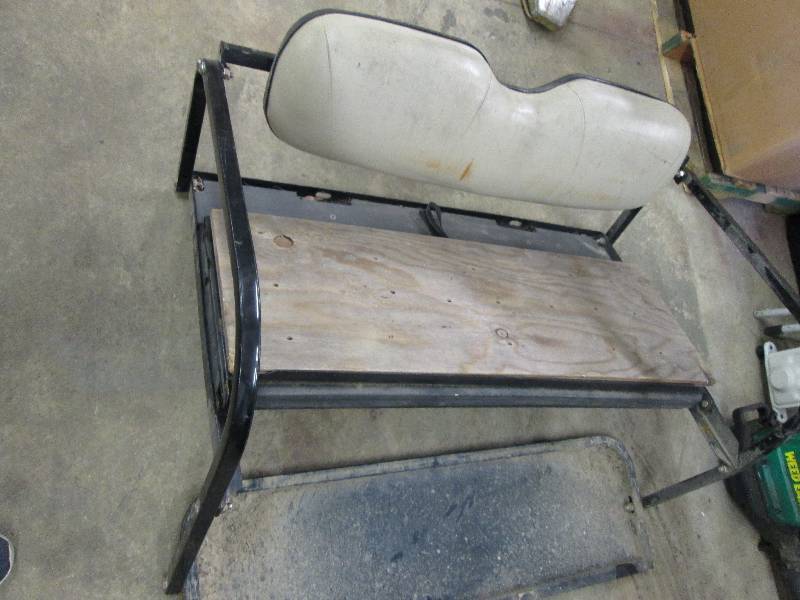 lot 49 image: Golf Cart Seat...