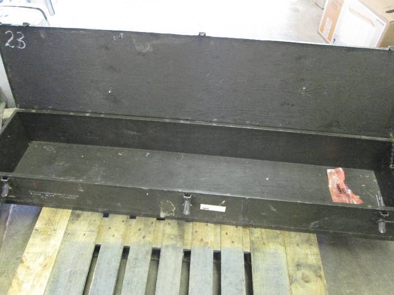 lot 263 image: Long Military Tool Kit Locker...