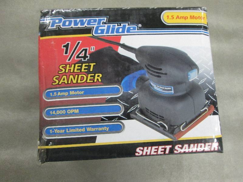lot 276 image: Power Glide 14 inch Sheet Sander N...