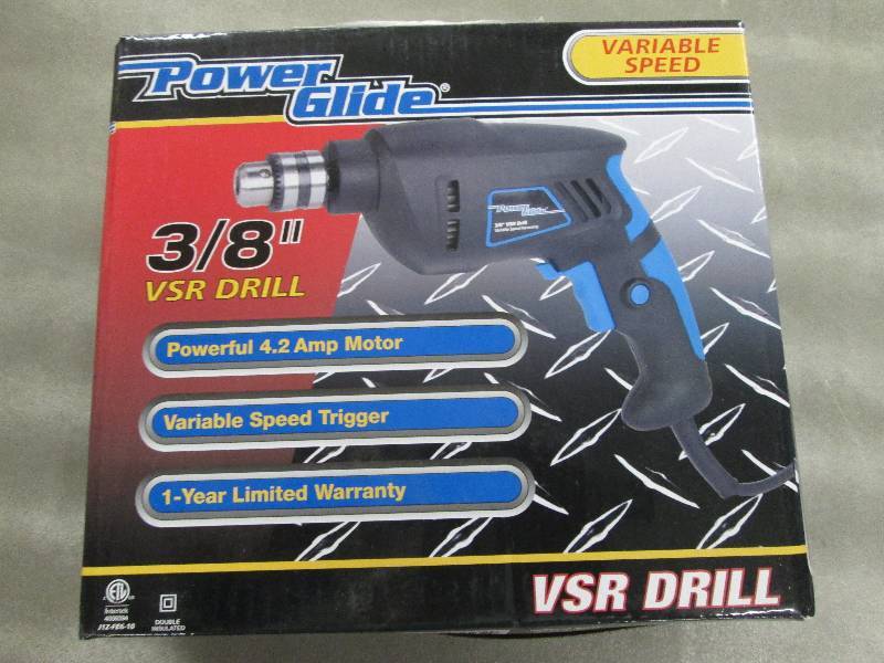 lot 282 image: Power Glide 38 inch VSR Drill NIB...