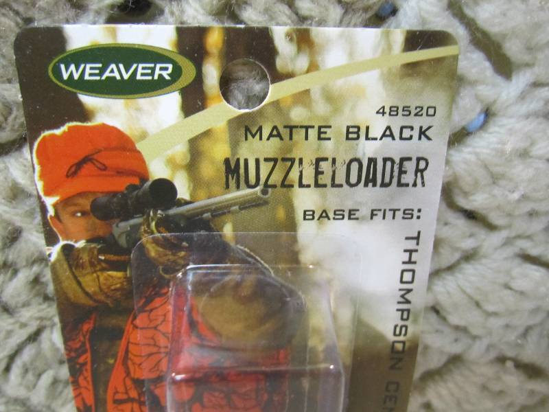 lot 13 image: Box of 6 Weaver 48520 Matte Black M...
