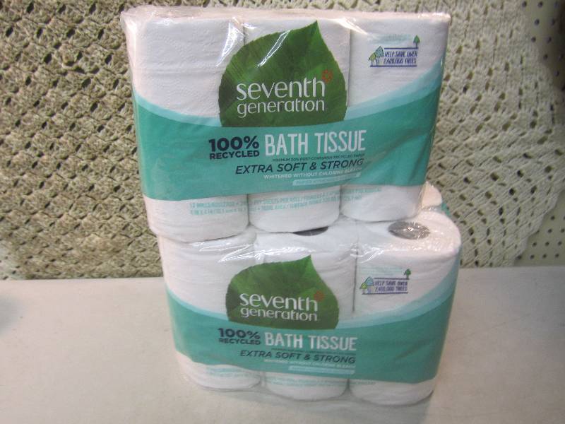 lot 25 image: 24 Rolls 2-Ply Bath Tissue 2 packs ...