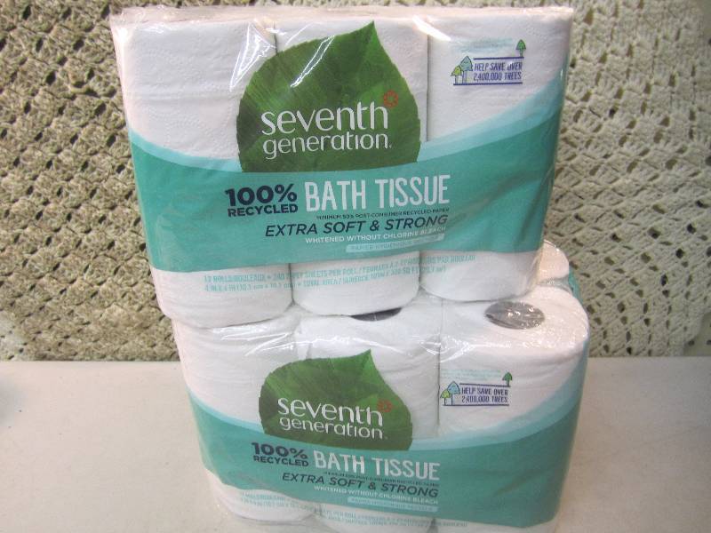 lot 29 image: 24 Rolls 2-Ply Bath Tissue 2 packs ...