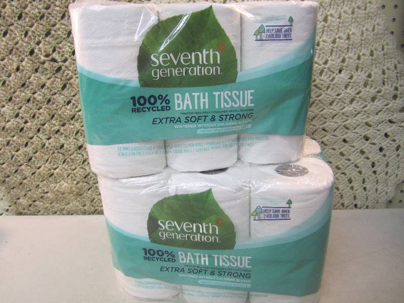 lot 30 image: 24 Rolls 2-Ply Bath Tissue 2 packs ...