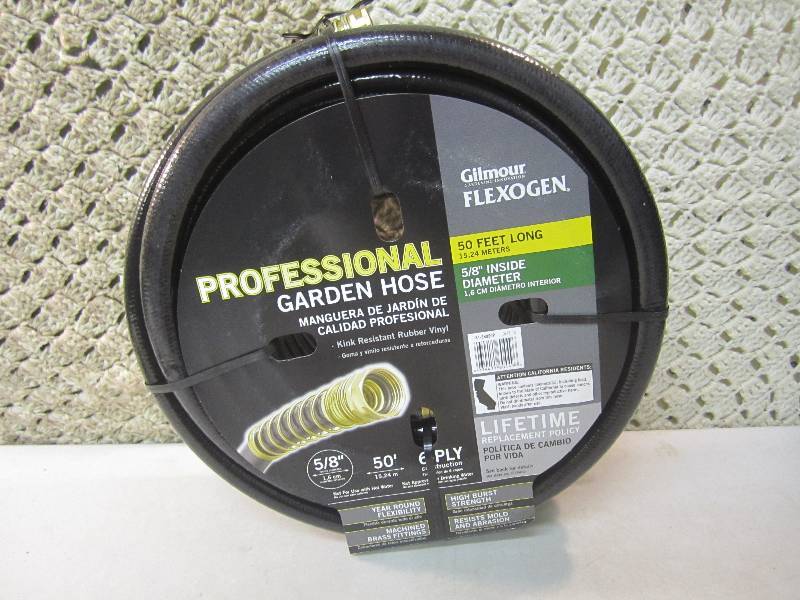 lot 39 image: 58 x 50 foot Gilmour Flexogen Gar...