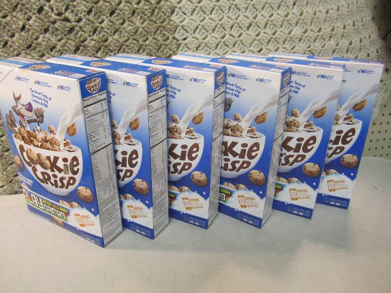 lot 88 image: 6 Boxes of Cookie Crisp Cereal Best...