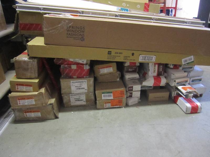 lot 94 image: Large Lot of Misc Window Blinds  CS...